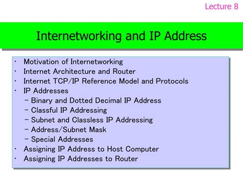 Internetworking and Addressing Kindle Editon