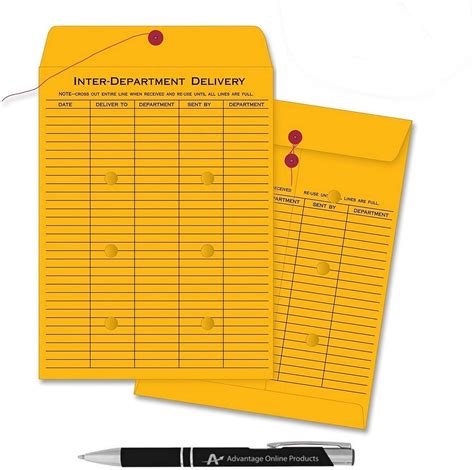 Interoffice Envelope Template