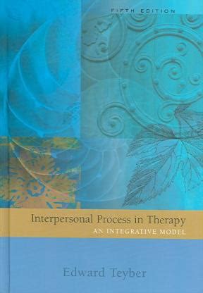 Interpersonal Process in therapy 5th edition workbook PDF