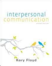 Interpersonal communication second edition kory floyd Ebook PDF