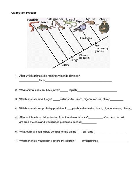 Interpreting And Constructing Cladograms Answer Sheet Kindle Editon