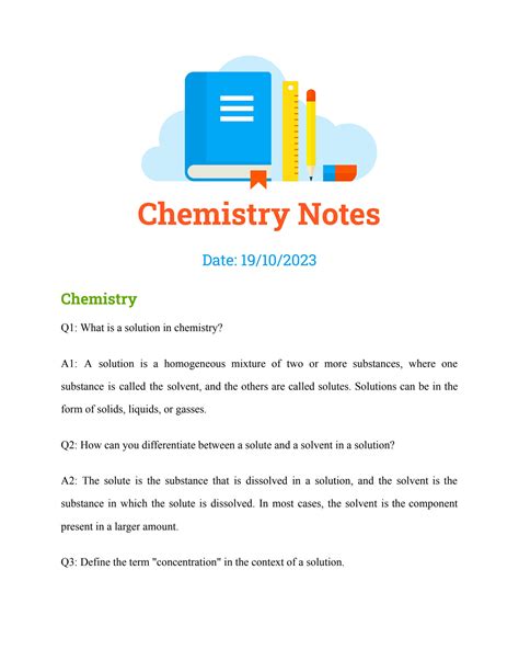 Interview Chemistry Questions And Answer Reader