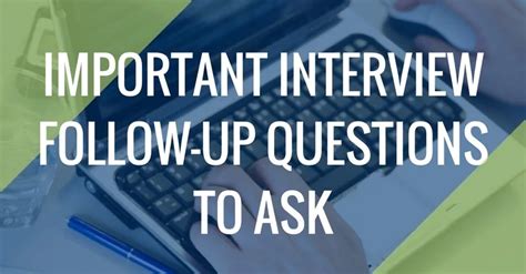 Interview Follow-up Questions: 50+ Gems for Success