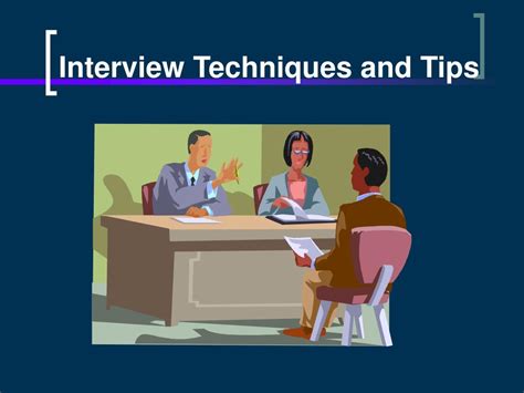 Interview Skills Tips and Techniques Doc