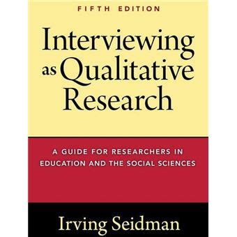 Interviewing Qualitative Research Researchers Education Reader