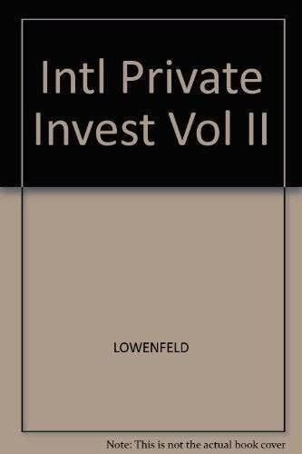 Intl Private Invest 1st Edition Reader