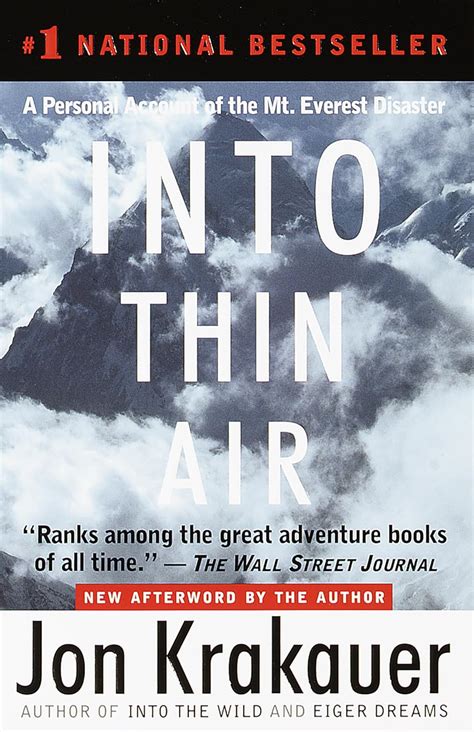 Into Thin Air Personal Disaster Kindle Editon