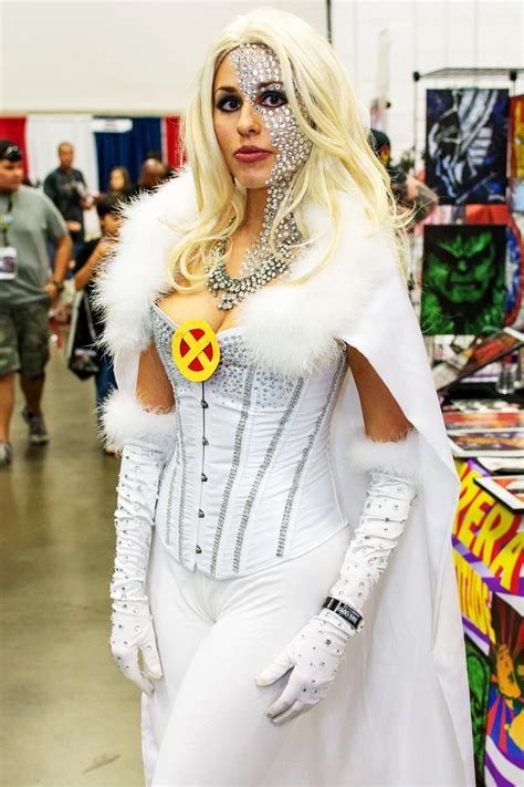 Into the Icy Abyss of Elegance: Embracing the Emma Frost Cosplay