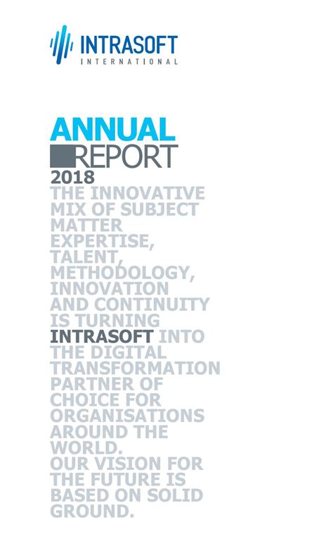 Intrasoft International's annual revenue: