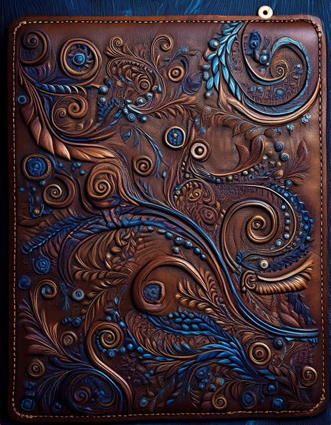 Intricate Leatherwork: