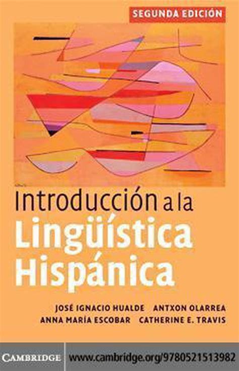 Introduccion a la Linguistica Hispanica Ebook PDF