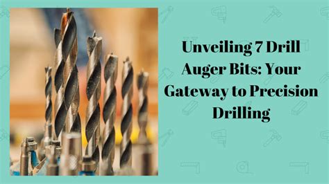 Introducing Auger Machines: Your Gateway to Efficient and Precise Drilling