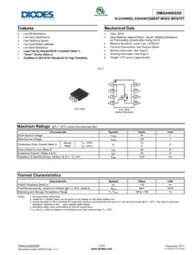 Introducing DMG4466SSS-13: