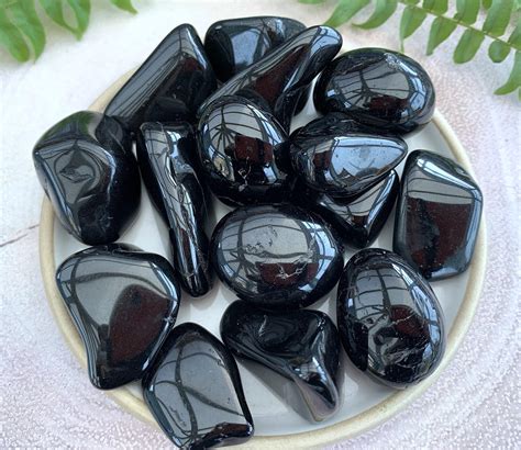 Introducing Tumbled Black Tourmaline: A Stone of Protection and Empowerment