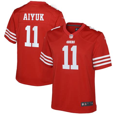 Introducing the Brandon Aiyuk Jersey: A Legendary Choice for Loyal Niners Fans!