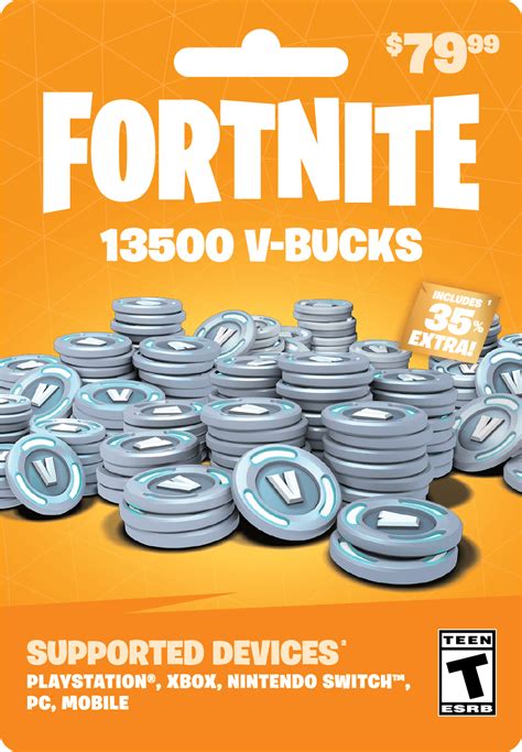 Introducing the Fortnite V-Bucks Card