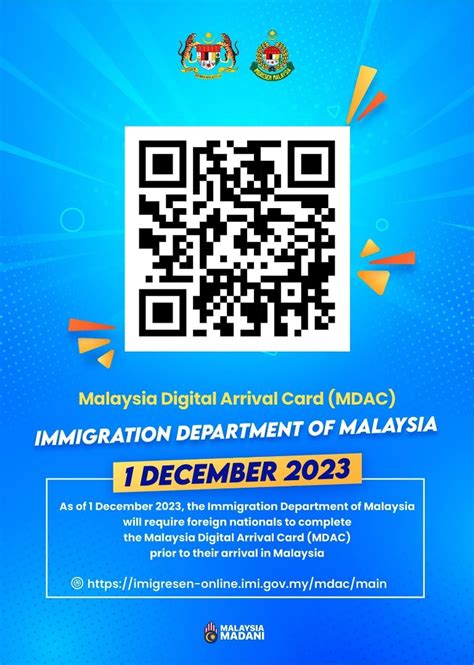 Introducing the Malaysia Digital Arrival Card (MDAC)