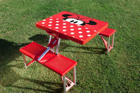 Introducing the Minnie Mouse Picnic Table: A Symbol of Cheer and Joy