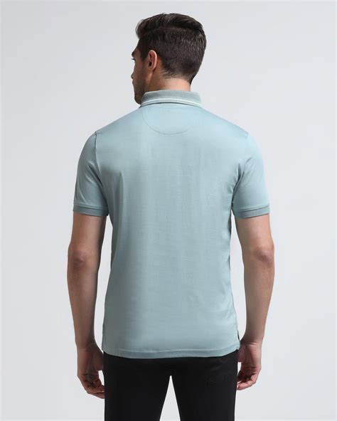 Introducing the Mint Green Polo T-Shirt: A Timeless Classic with a Modern Twist