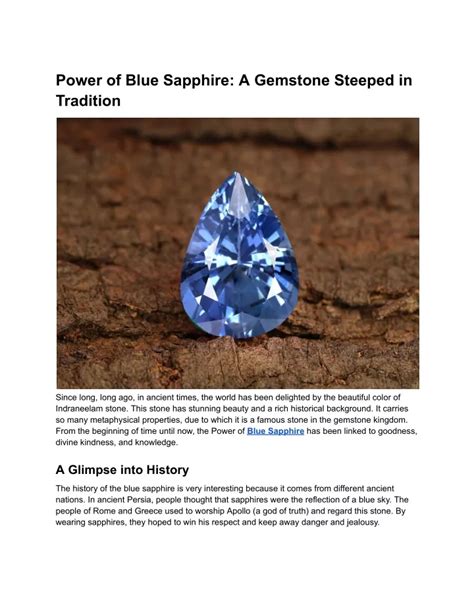 Introduction: A Gemstone Steeped in Mystery and Power