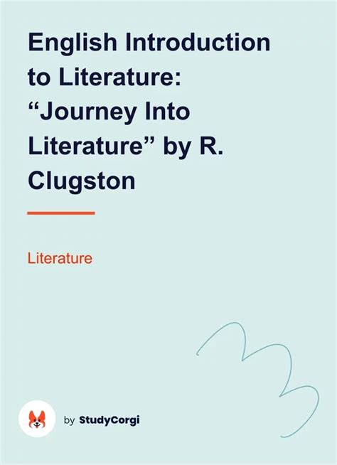 Introduction: A Journey into Literary Depths