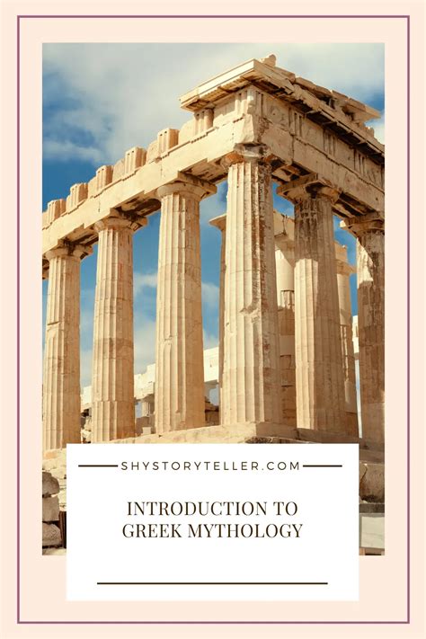 Introduction: A Journey into the World of Greek Mythology