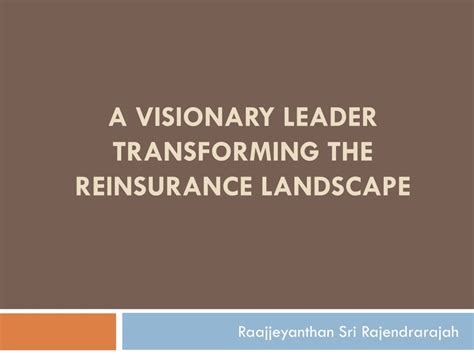 Introduction: A Visionary Leader Transforming the Landscape