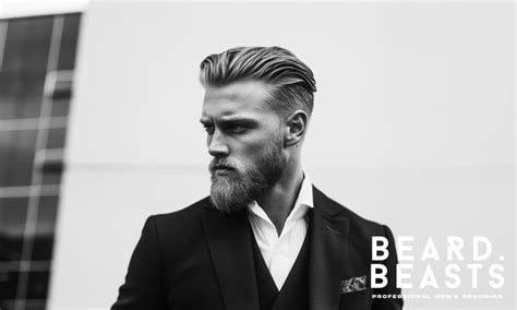 Introduction: Beard and Slicked Back Hair - A Timeless Combination