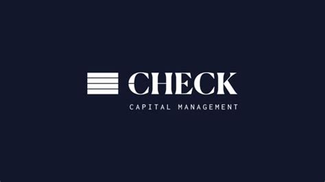 Introduction: Check Capital Management's Proven Expertise