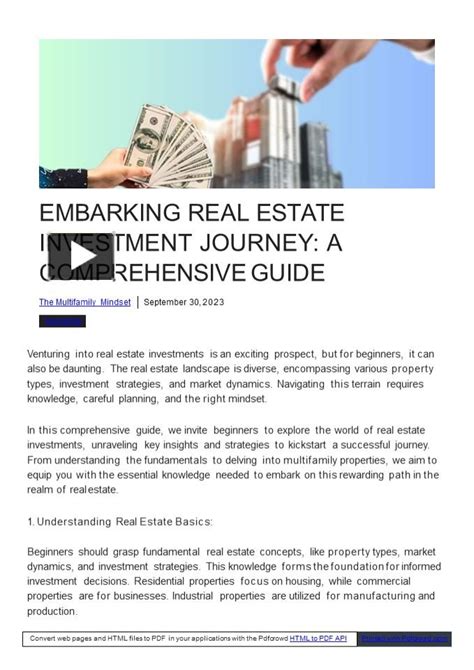 Introduction: Embarking on a Journey of Real Estate Success