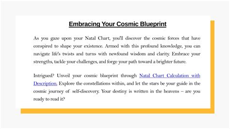 Introduction: Embracing the Cosmic Blueprint