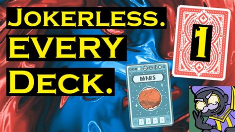 Introduction: Embracing the Power of the Jokerless Deck