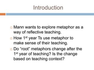 Introduction: Exploring the Metaphor