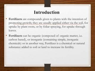 Introduction: Fertilizer Dilemma