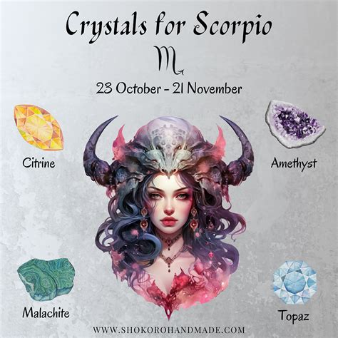 Introduction: Scorpio Crystals and their Mystical Allure