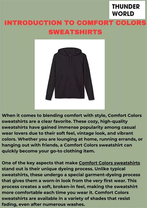 Introduction: The Allure of Sweatshirts