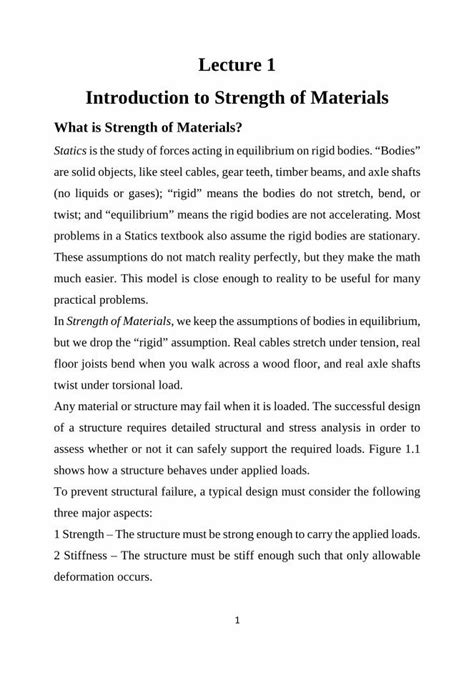 Introduction: The Convergence of Structure and Strength