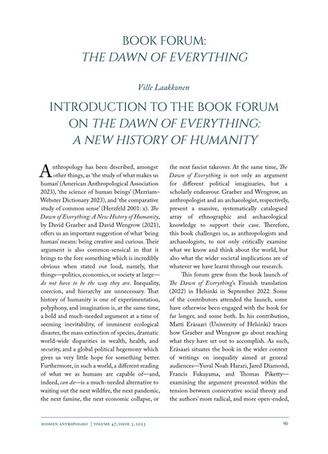 Introduction: The Dawn of a New Understanding