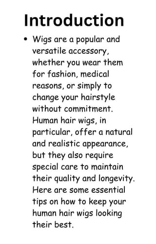 Introduction: The Essential Wig Accessory