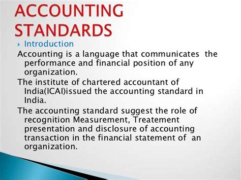 Introduction: The Importance of Accounting Standards