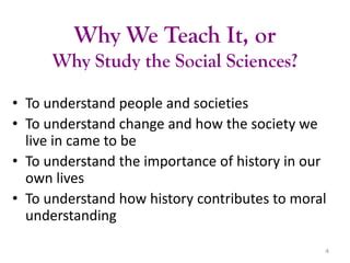 Introduction: The Importance of Social Studies O Level