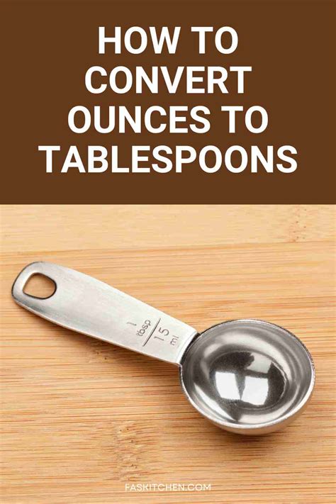 Introduction: The Significance of Converting Ounces to Tablespoons