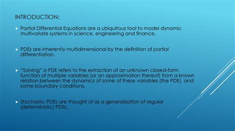 Introduction: The Ubiquitous Nature of Systems of Equations