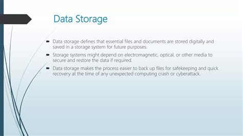 Introduction: Understanding Data Storage Terminology