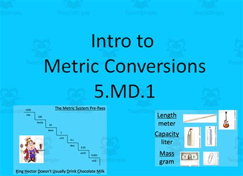 Introduction: Understanding Metric Conversions