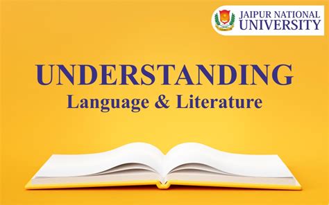 Introduction: Understanding the Language of Literature