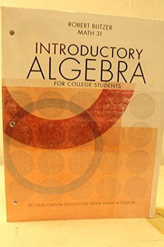 Introduction Algebra for College Students PDF