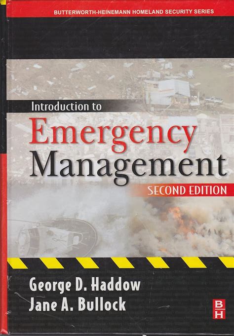 Introduction Emergency Management George Haddow Doc