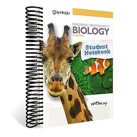 Introduction To Biology Cloth With Student Study Art Notebook Reader