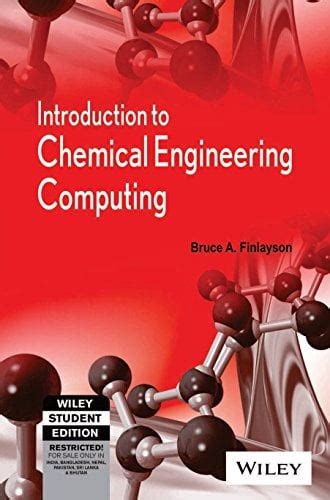 Introduction To Chemical Engineering Computing Solution Manual Reader